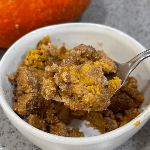 Pumpkin Crumble low carb Easy Healthy