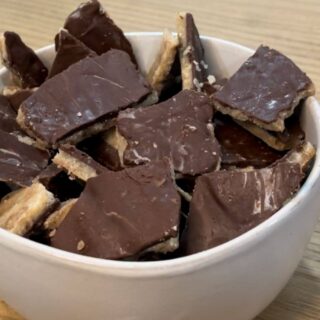 Chocolate toffee healthy low carb