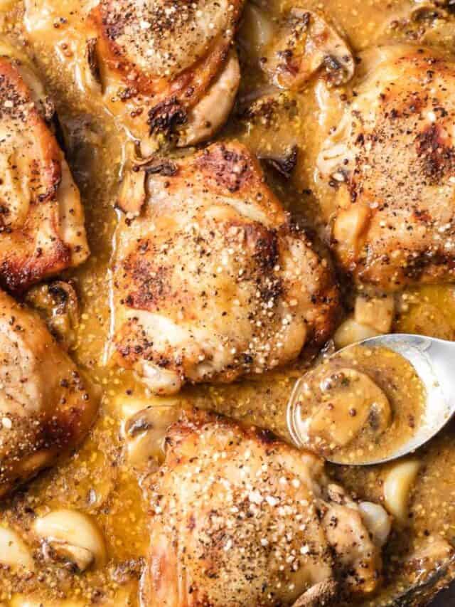 Crispy Chicken and Mushroom
