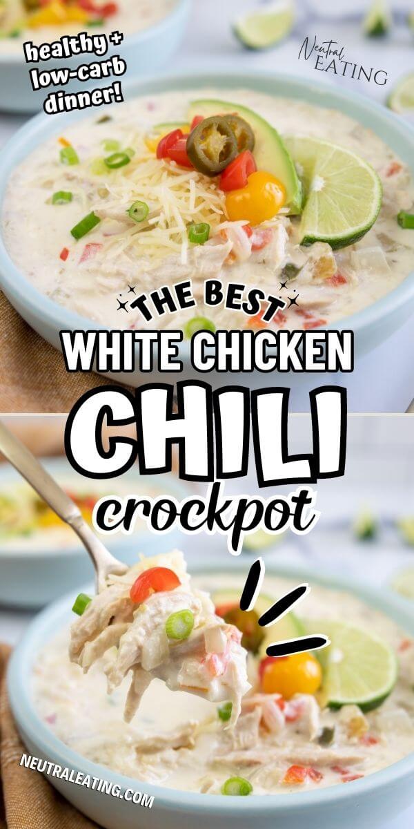 White Chicken Chili (crock pot) - Neutral Eating