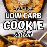 low carb cookie skillet