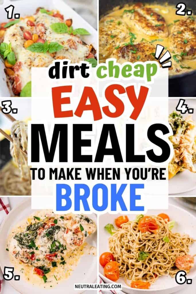 Easy Healthy Diner Ideas! Budget Friendly Meals.