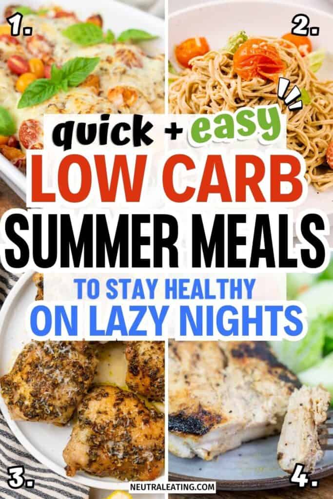 Lazy Keto Meals Ideas! Low Carb Summer Dinners.