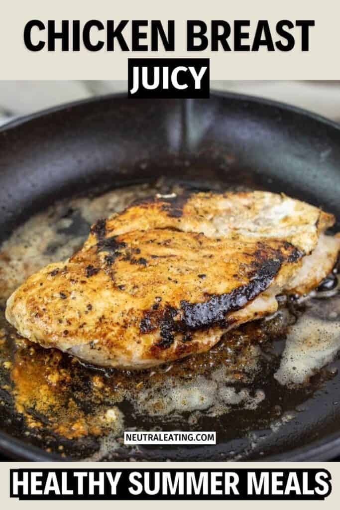 Juicy Grilled Chicken Breast! Healthy Low Carb Chicken Dinner Ideas.