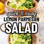 lemon parmesan salad recipe
