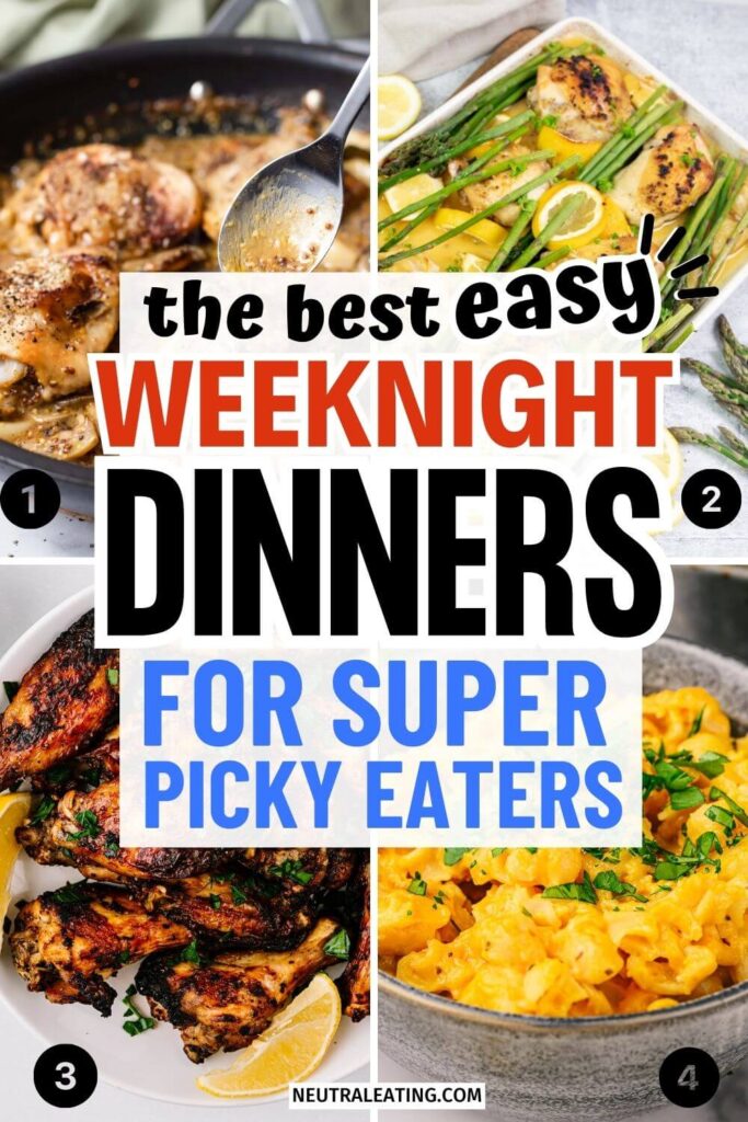 Best Weeknight meal ideas for extremely picky eaters (cheap family dinner recipes)