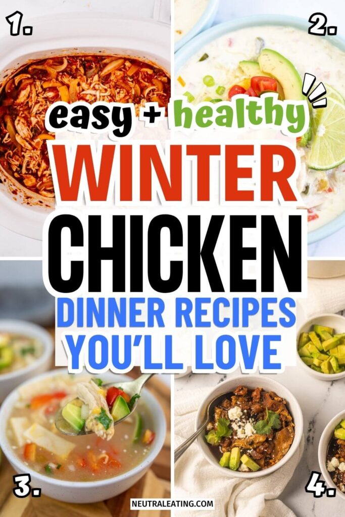 Simple Cold Weather Chicken Recipes for Dinner!