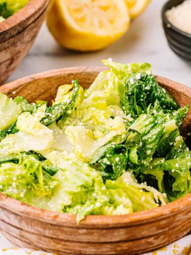 Lemon Parmesan Salad