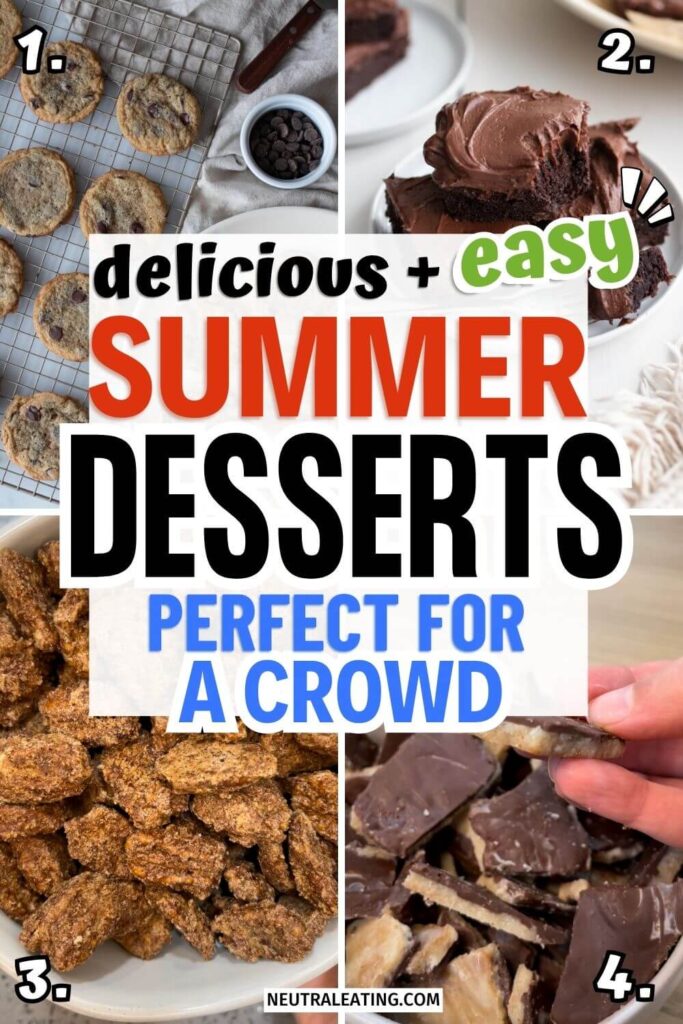 Quick Healthy Summer Desserts Recipes! Best Desserts for a Crowd.