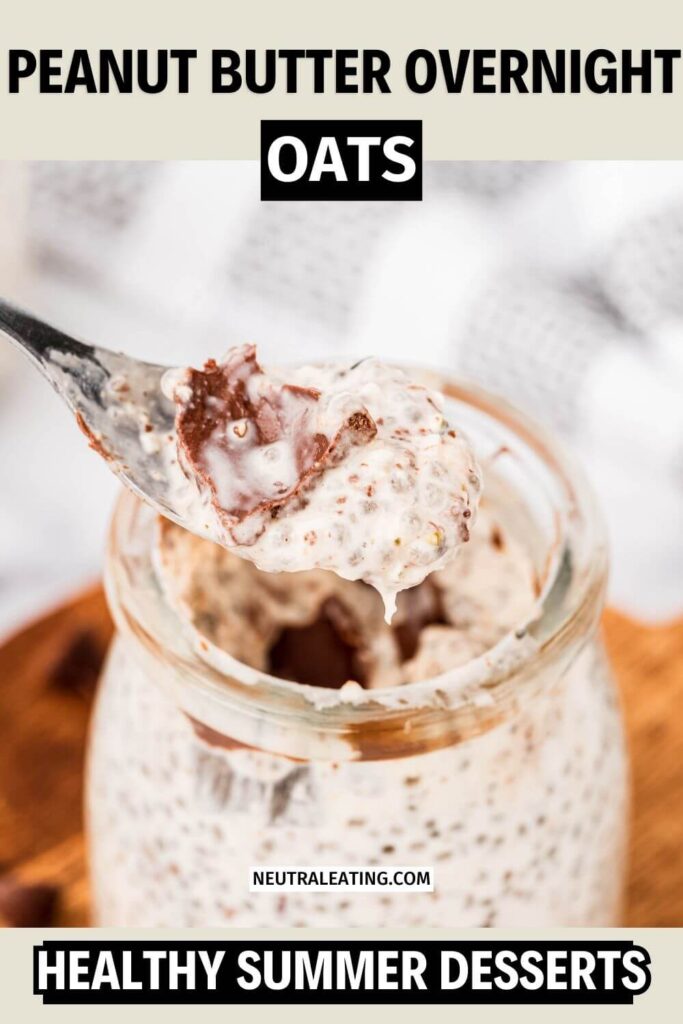 Overnight Oats With Shell! Summer Desserts Recipe.