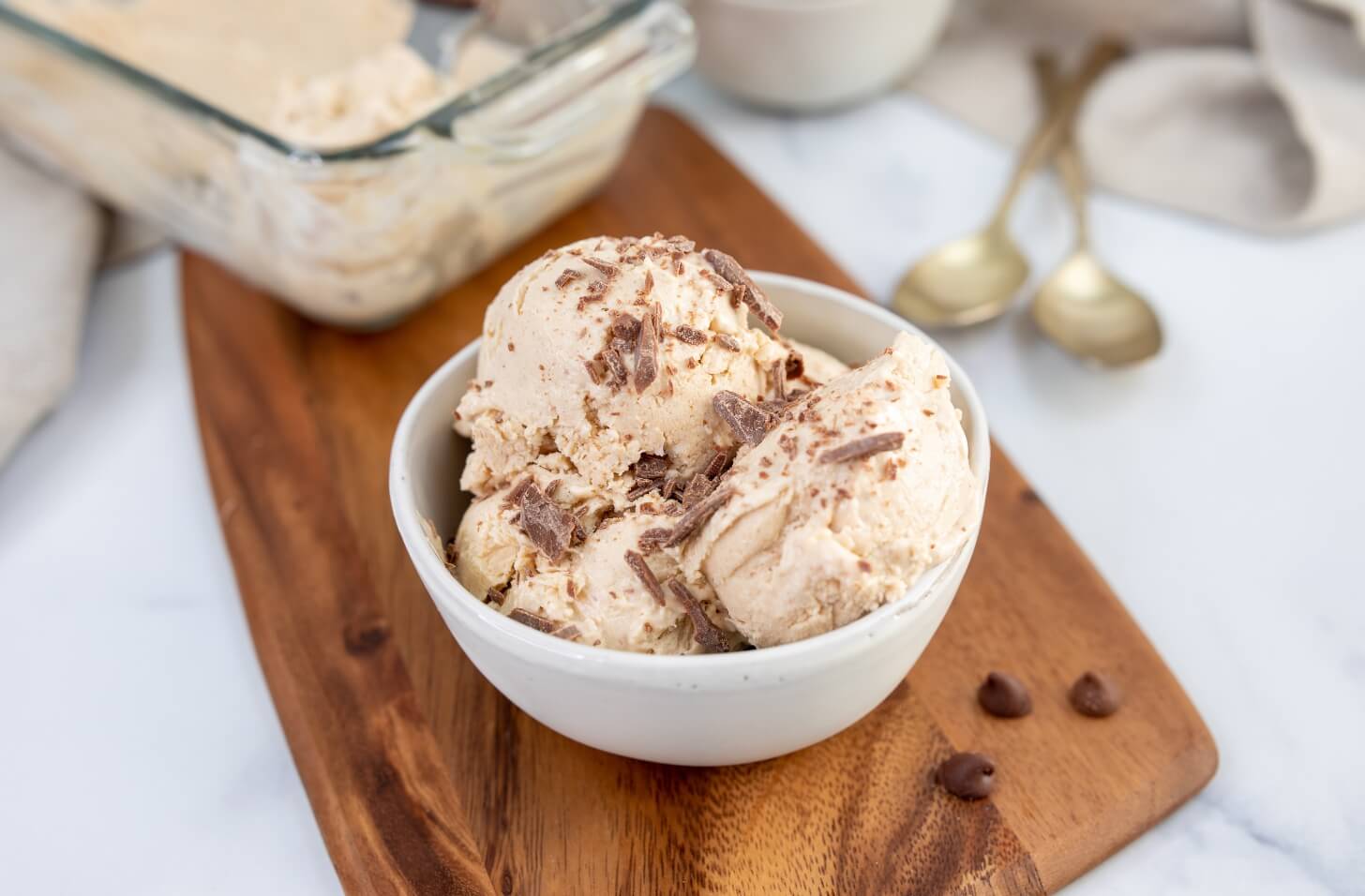 Peanut Butter Cottage Cheese Ice Cream (protein ice cream recipe)