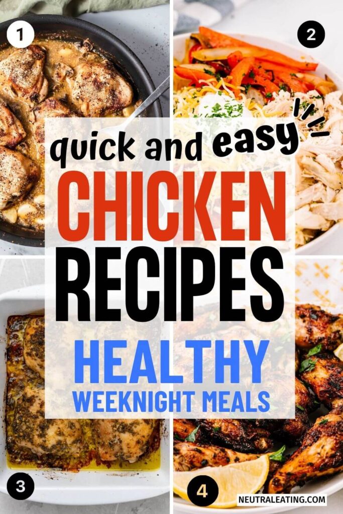 Best Quick and Easy Chicken Recipes for Dinner (healthy chicken recipes with few ingredients)