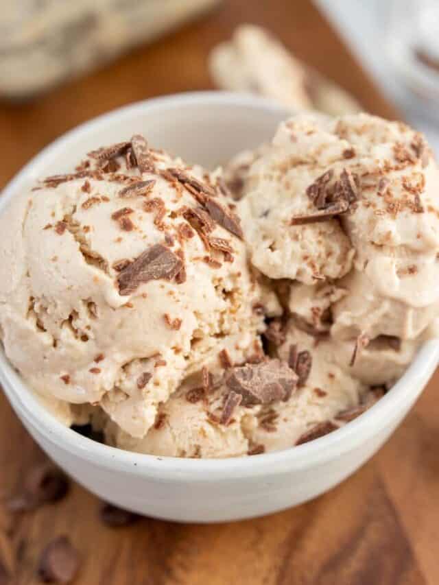 Cottage Cheese Ice Cream (Peanut Butter)
