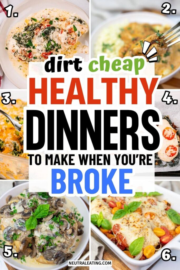 Healthy Budget Meals for Families! Frugal Meal Planning.