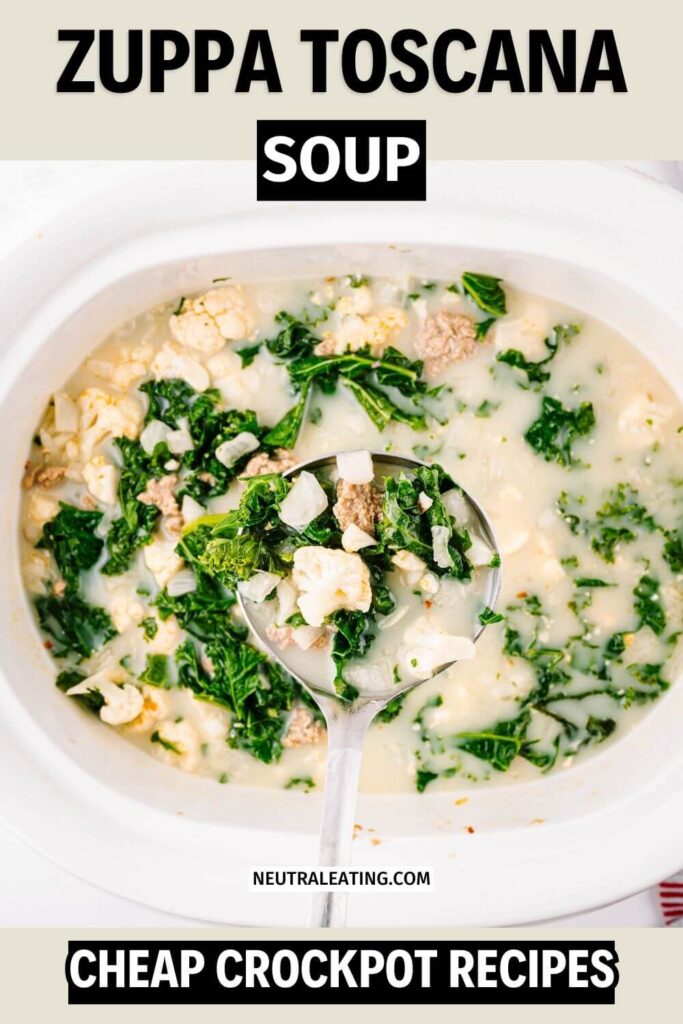 Pressure Cooker Cheap Zuppa Toscana Soup! Easy Olive Garden Recipe.