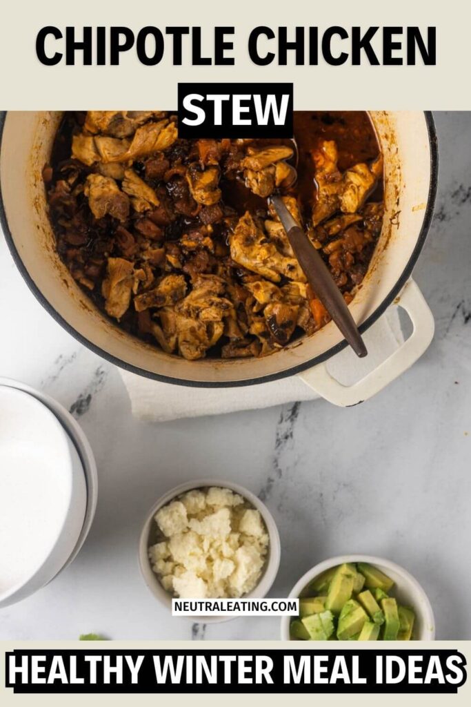 Chipotle Chicken Stew For Dinner Recipe! Cozy Stew and Soup Recipe.