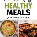 one week of healthy meals for meal prep