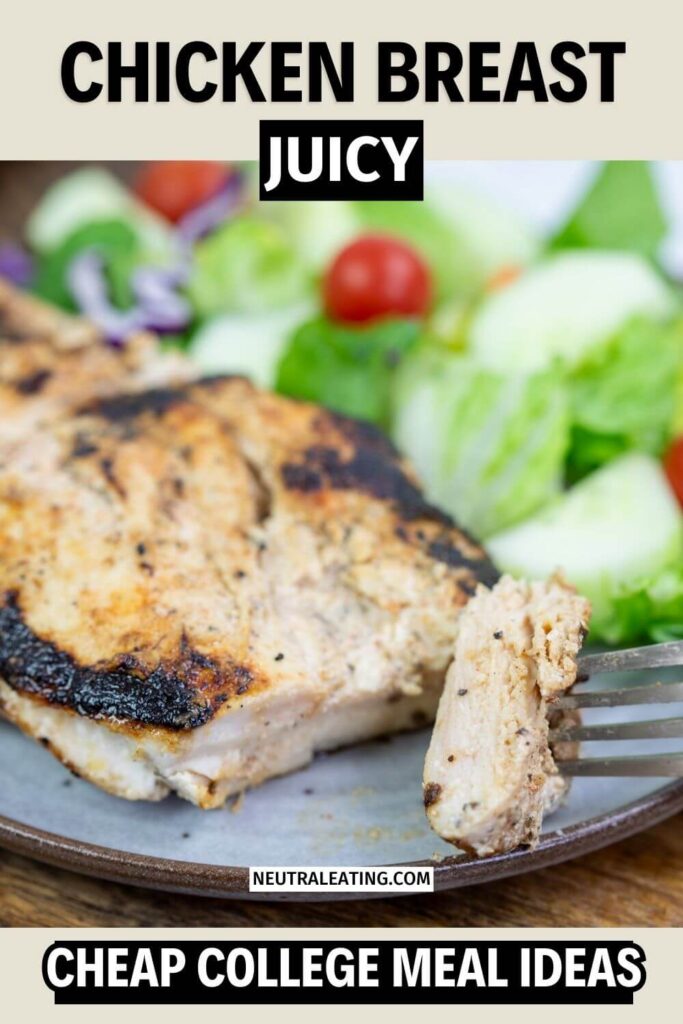 Easy Chicken Breast College Recipe! Easy Cheap Dinners.