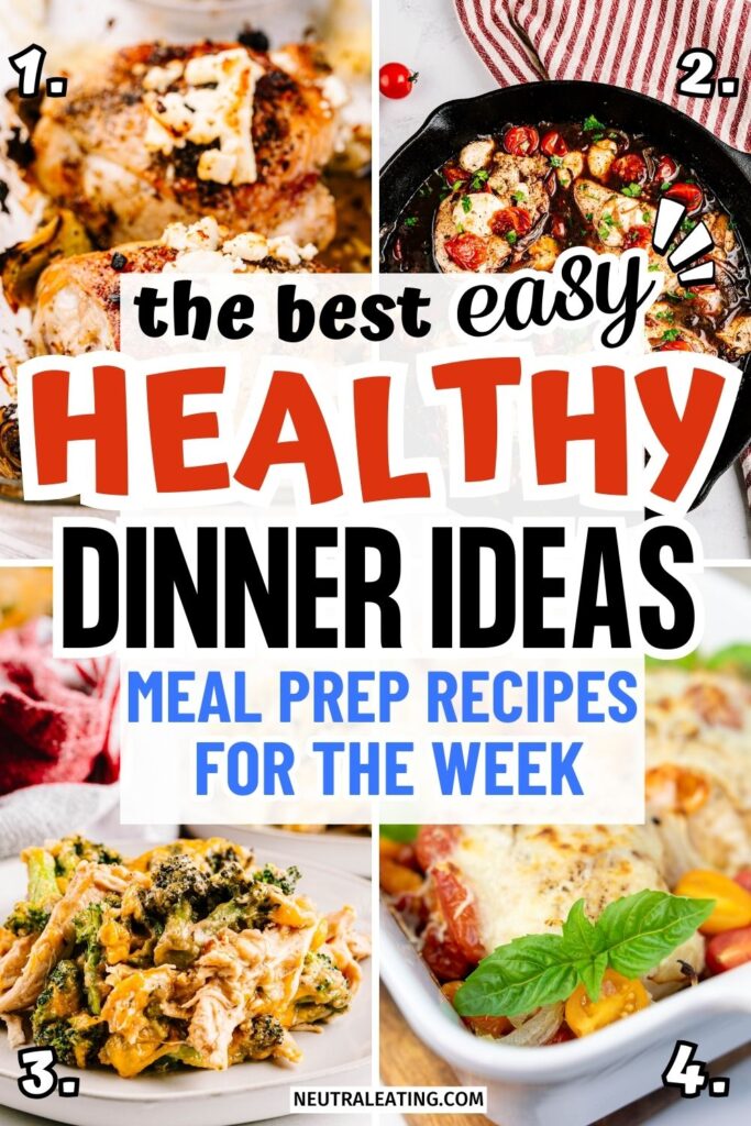Healthy Family Dinner Ideas! Week Worth of Meals for Dinner.
