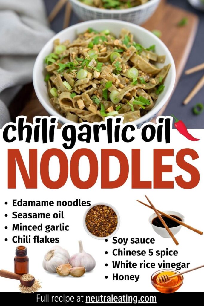 10 Minute Garlic Chili Oil Noodles.