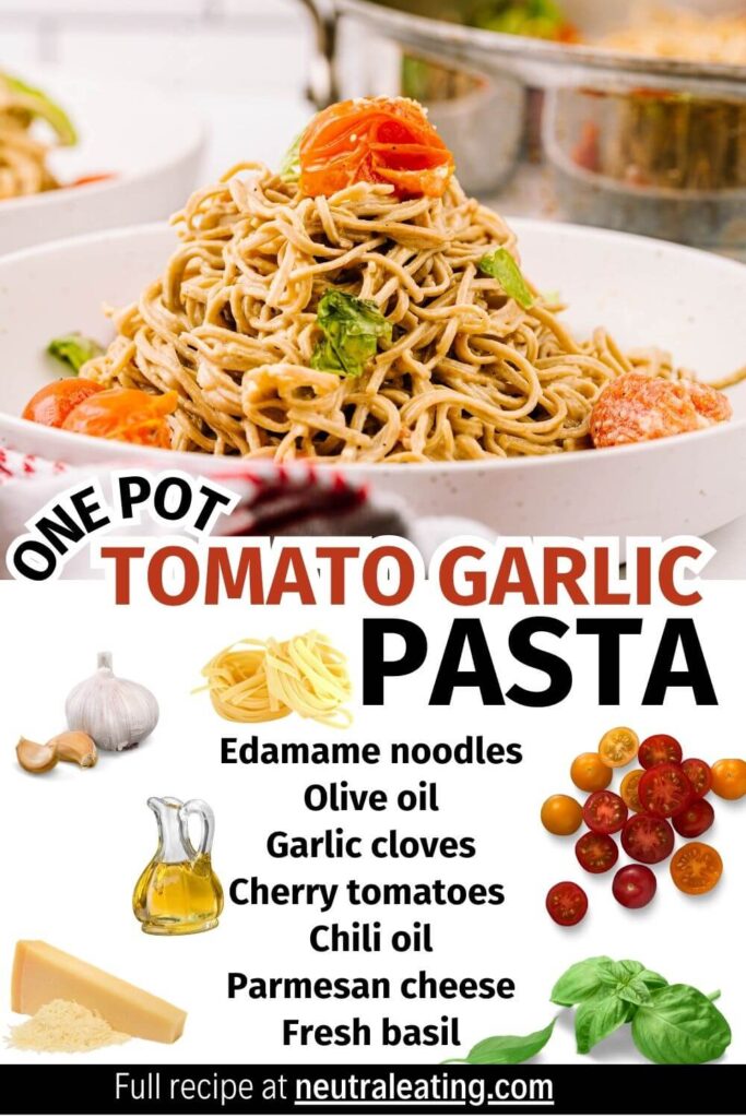 Great Summer Pasta with Tomatoes and Garlic!