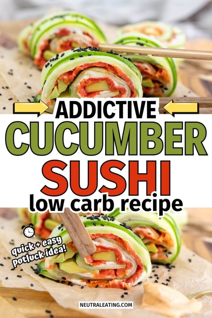 Homemade Cucumber Sushi Recipe! Easy Sushi Recipe.