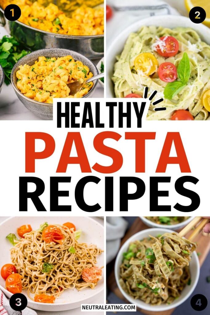 Healthy Dinner Ideas for Family! Pasta Recipes.