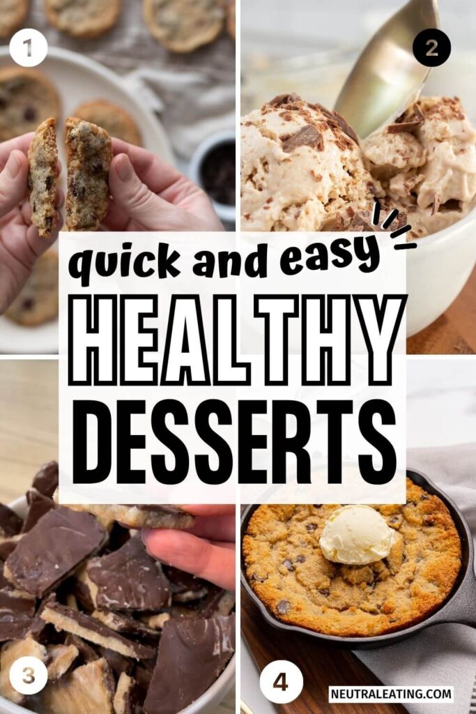 Quick and Healthy Dessert Snacks (Easy Dessert Recipes for the family)