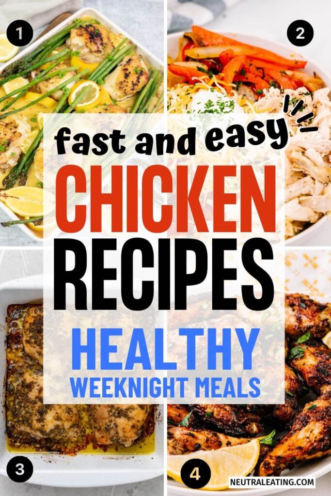 Quick and Easy Chicken Recipes for A Healthy Dinner for the Family (easy chicken recipes with few ingredients)