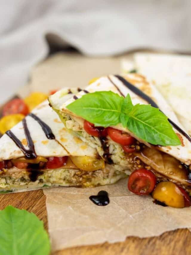 Pesto Chicken Wrap