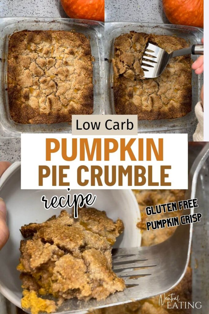 Easy and Simple Pumpkin Crisp Recipe (Healthy Homemade Pumpkin Puree Idea for Fall)