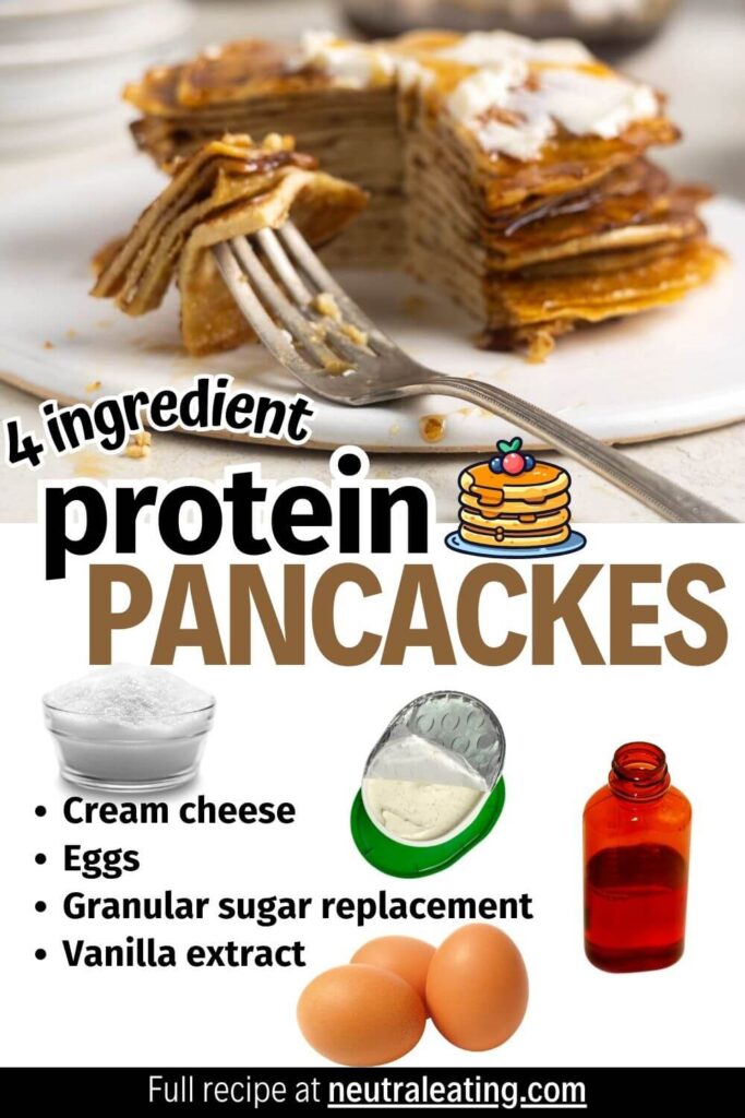 Easy Homemade Pancake Recipe (no milk)!