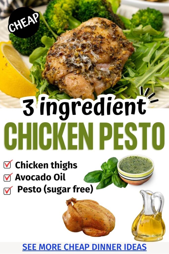 Best Chicken Dinner Recipes: Easy Baked Pesto Chicken Oven Recipe