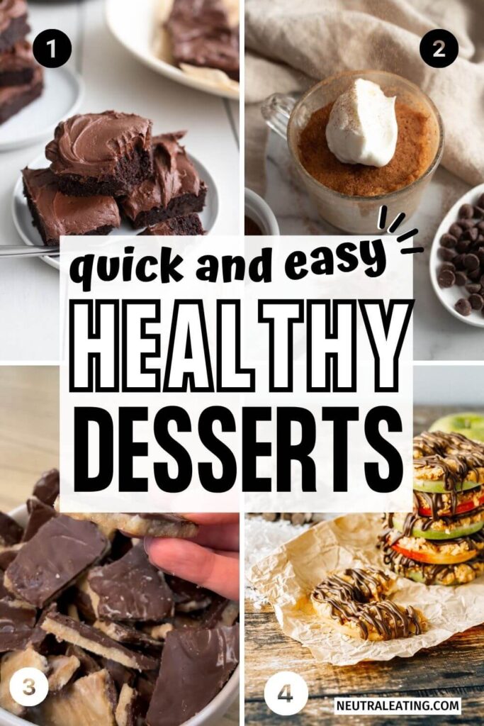 Easy and Healthy Sugar free Dessert Ideas (Gluten Free and High Protein Dessert for Clean Eating)