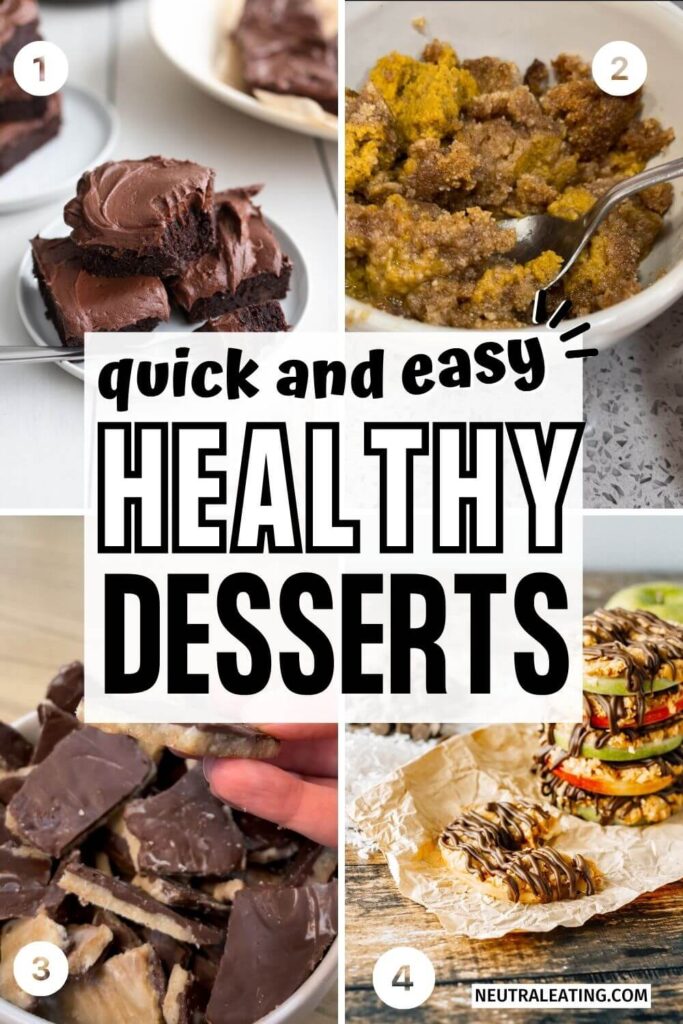 Healthy Snack and Dessert Recipes (Homemade Healthy Desserts with No Sugar for Baking)