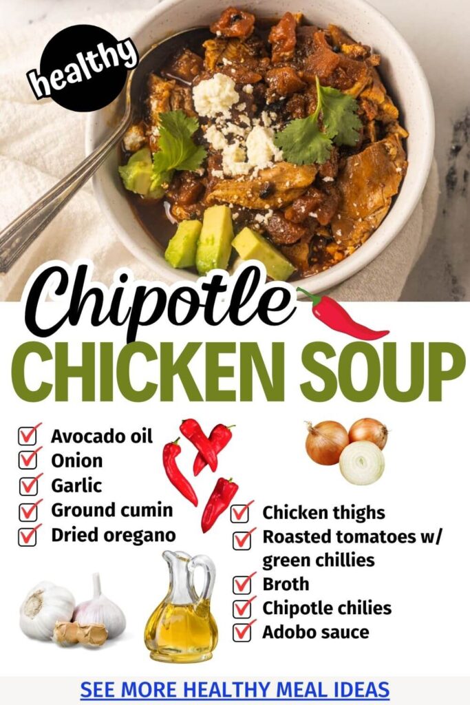 Quick and Simple Chipotle Chicken Stew (Easy Chicken Stew Recipe Made with Chicken Thighs)
