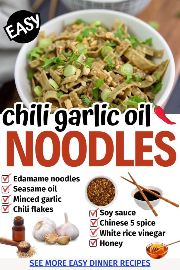 Easy Asian Garlic Chili Oil Noodles Recipe for Clean Eating