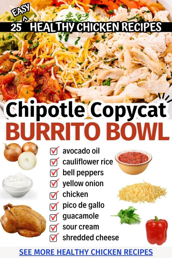 The Best Healthy Chipotle Bowl Recipe (Easy Copycat Chipotle Bowl Recipe)