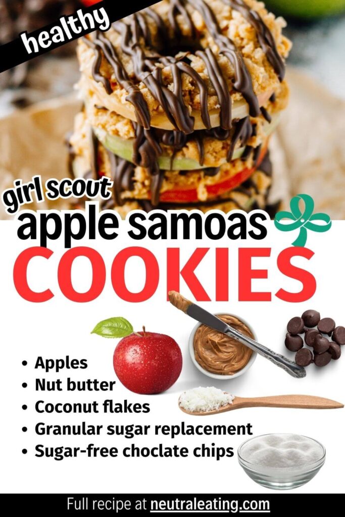 Healthy Samoa Cookies Recipe! No Bake Dessert.

