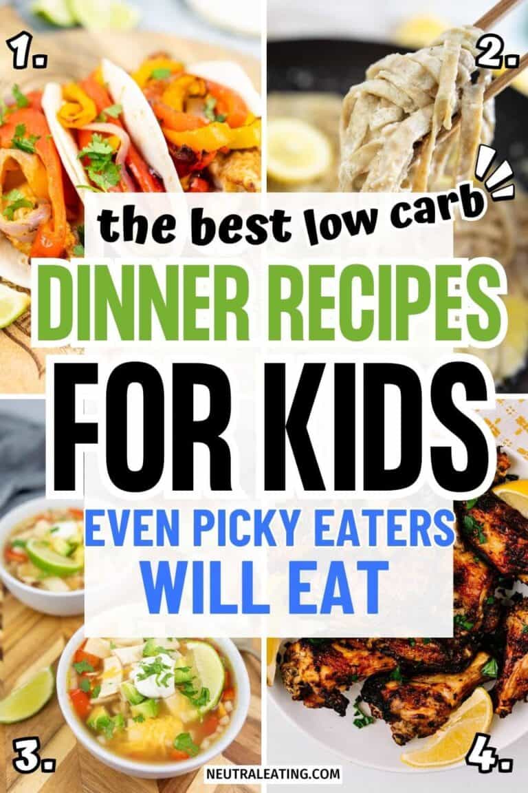 20 Low Carb Dinner Ideas (easy + quick) - Neutral Eating