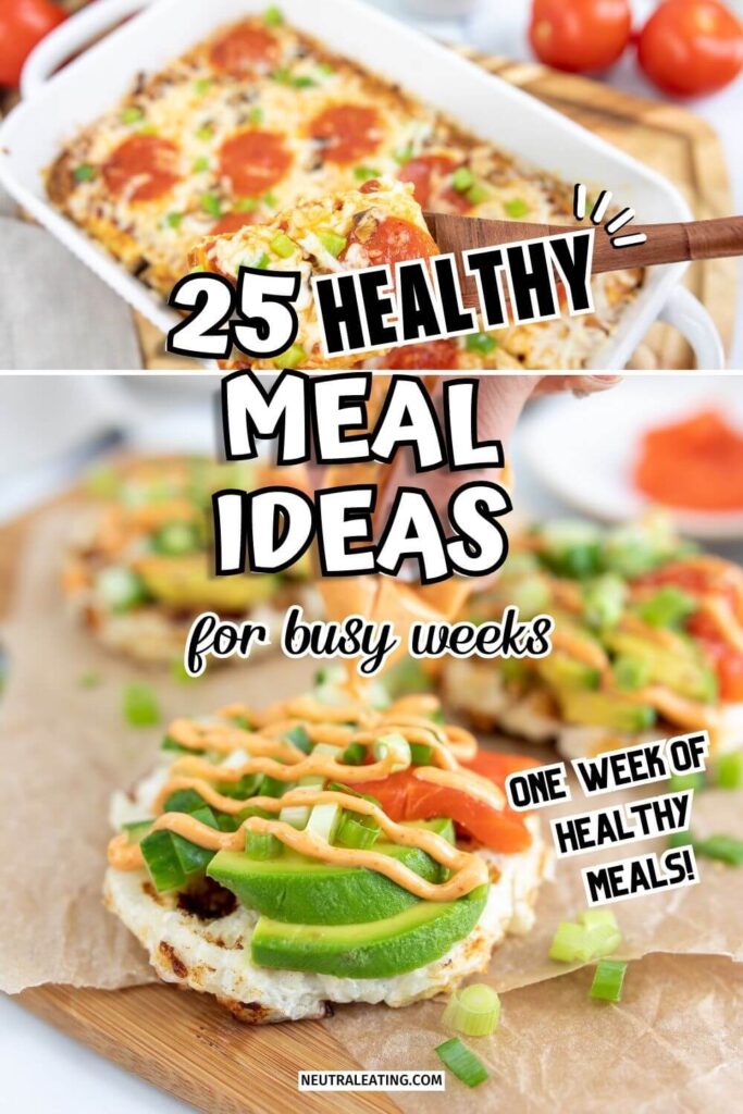 Easy Healthy Meal Ideas! Weekly Meal Prep Recipes. 
