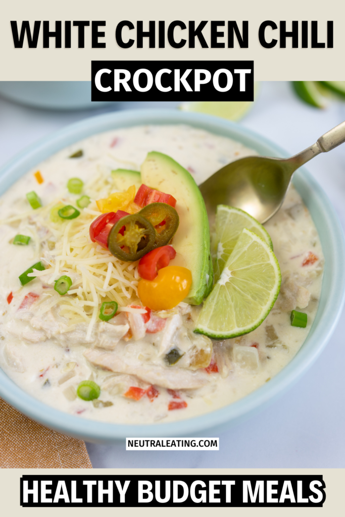 White Chicken Chili You Can Make With Your Crock Pot