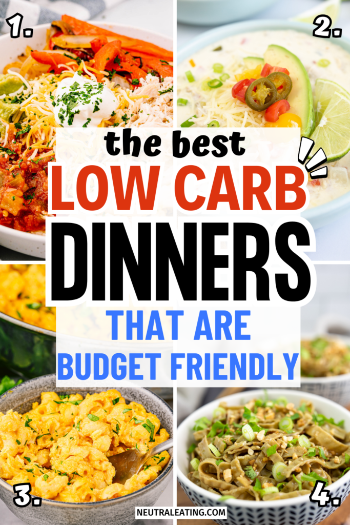The Best Low Carb Dinners that are budget friendly
