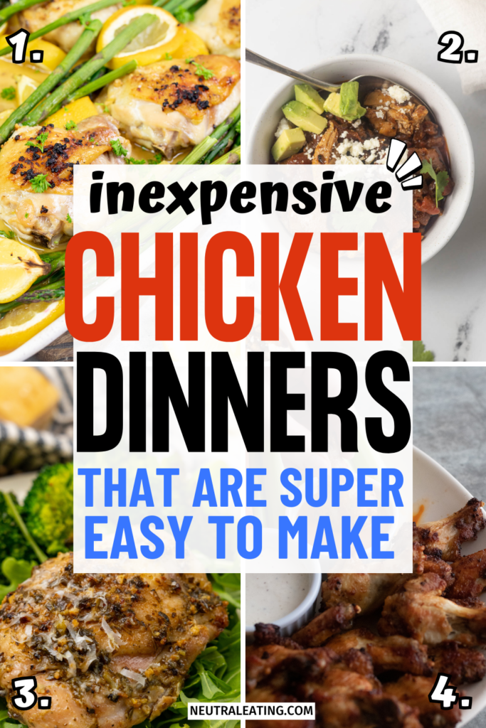 Cheap Chicken Dinners: Healthy Meals on a Budget