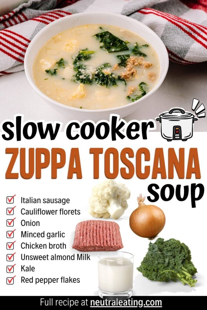 Traditional Zuppa Toscana Soup Recipe! Fall Soup Ideas.