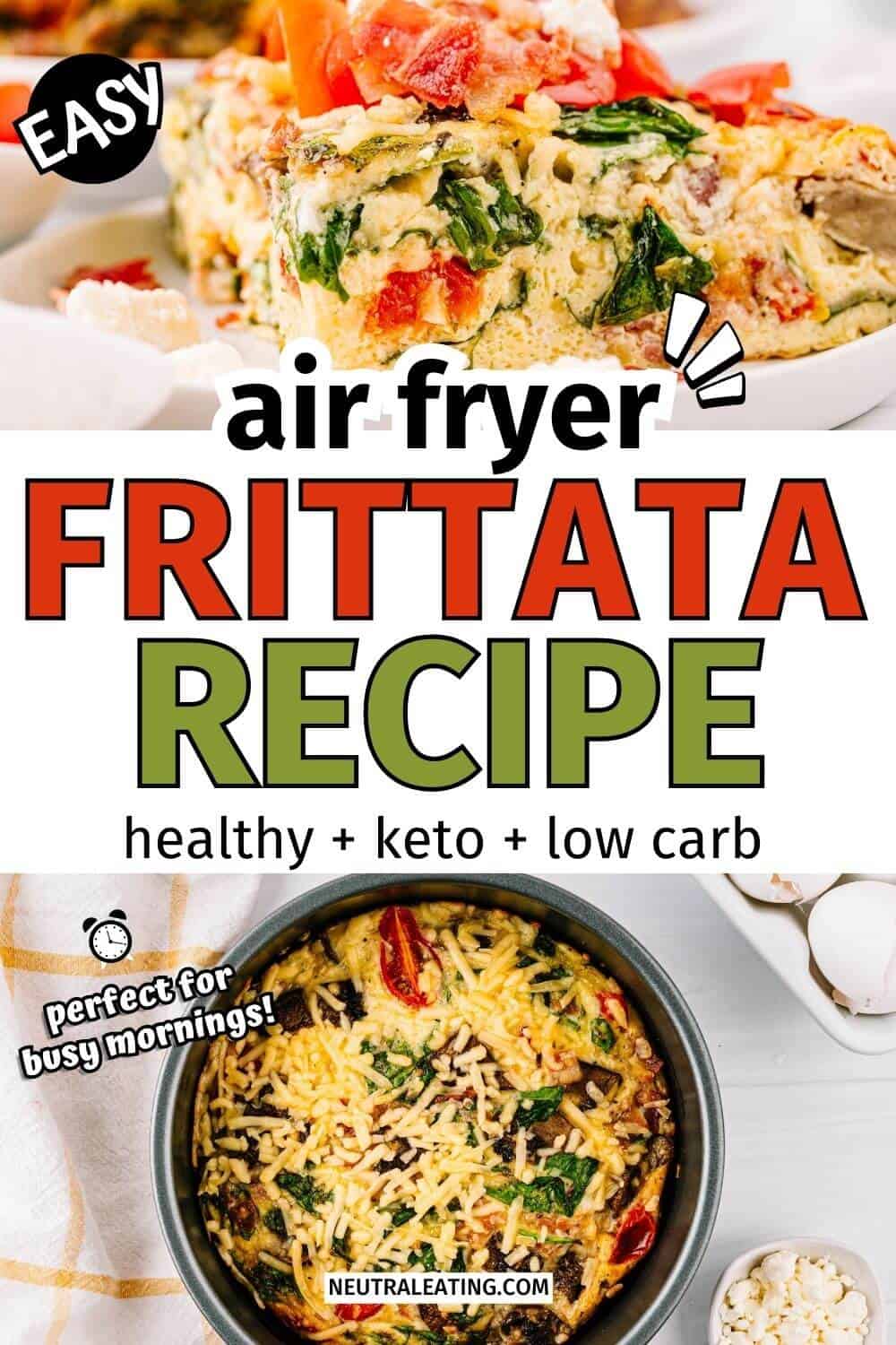 Air Fryer Egg Frittata - Neutral Eating