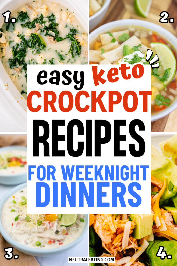Simple low carb dinner recipes (The best crockpot dinner ideas you will love)