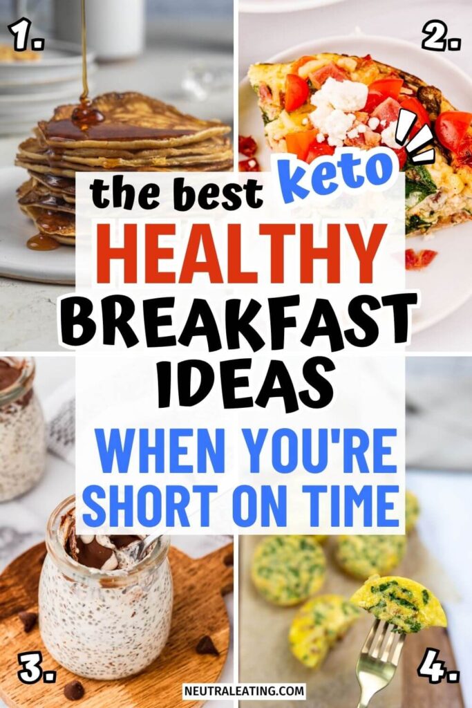 Low Carb Easy Keto Breakfast Ideas! High Protein Healthy Breakfast.