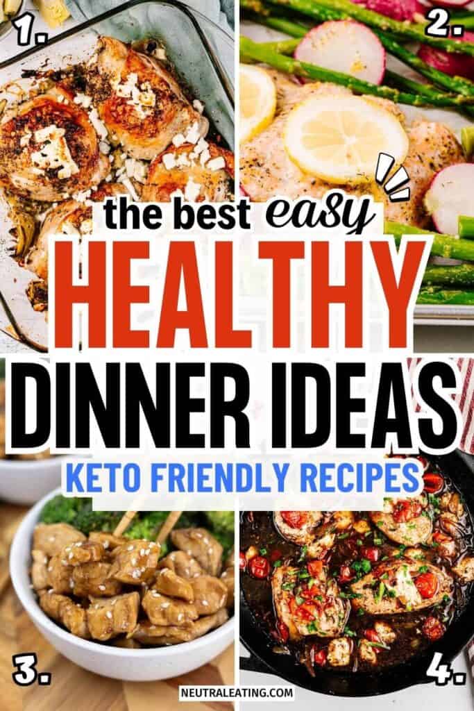 Keto Friendly Healthy Dinner Recipes! Healthy Keto Meals.