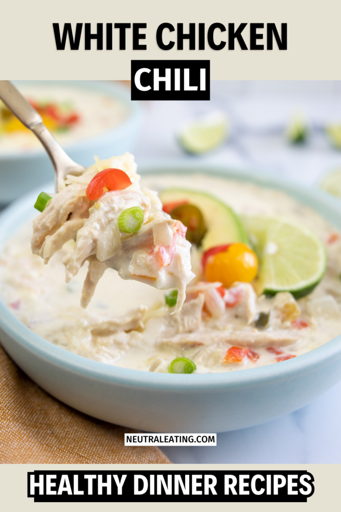 Healthy Slow Cooker White Chicken Chili (Low Carb White Chicken Chili Recipe You Can Make)
